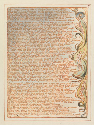 Jérusalem, Planche 7 - William Blake